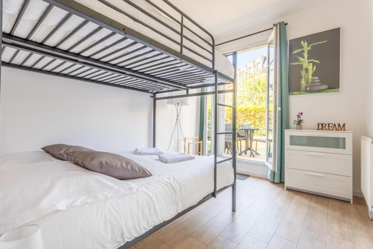 Nice Apartment Garden - 5 Min Disneyland Paris - Val D'Europe Center شيسي المظهر الخارجي الصورة